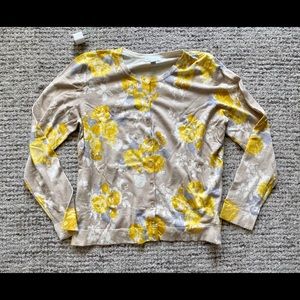 Charter club floral cardigan like new condition